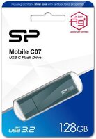 USB флеш накопитель_128 Gb Silicon Power Mobile C07 DarkBlue USB 3.0-Type-C - SP128GBUC3C07V1D